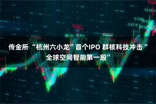 传金所 “杭州六小龙”首个IPO 群核科技冲击“全球空间智能第一股”