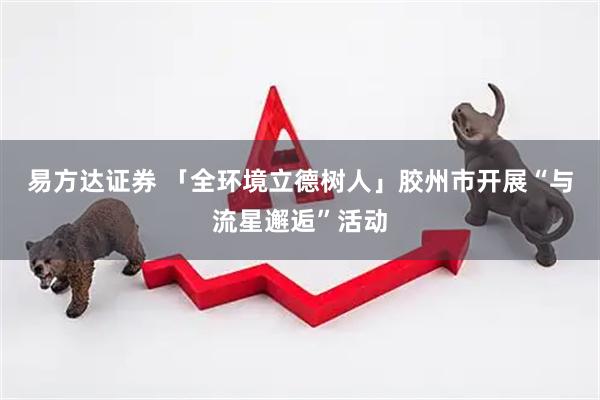易方达证券 「全环境立德树人」胶州市开展“与流星邂逅”活动