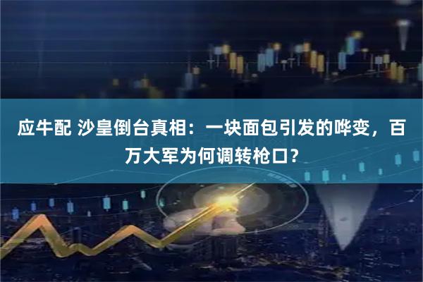 应牛配 沙皇倒台真相：一块面包引发的哗变，百万大军为何调转枪口？